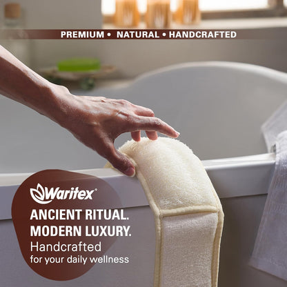 Waritex Natural Egyptian Loofah Back Scrubber An extra-long